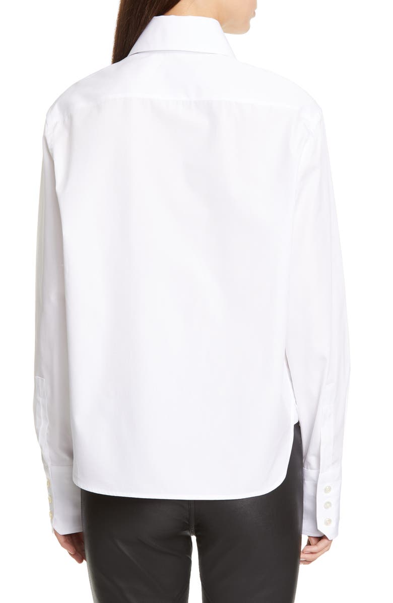 Saint Laurent Poplin Shirt, Alternate, color,