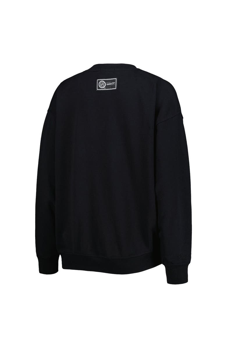 Mitchell & Ness Women's Mitchell & Ness Black Vegas Golden Knights Logo 2.0 Pullover Sweatshirt, Alternate, color,
