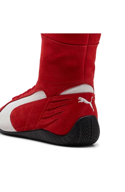 Puma Speedcat Sneaker Boot In Red