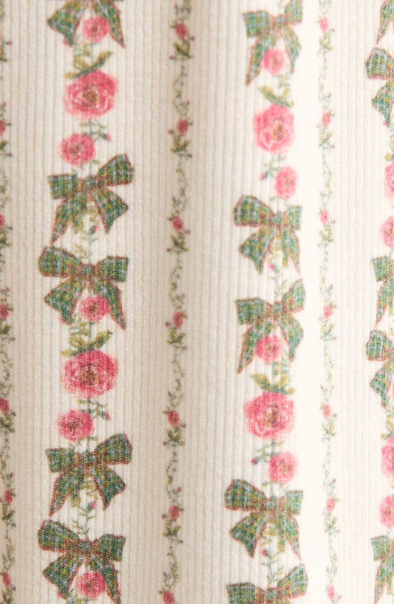 KILO BRAVA Print Pajama Shorts, Alternate, color, Heirloom Rose