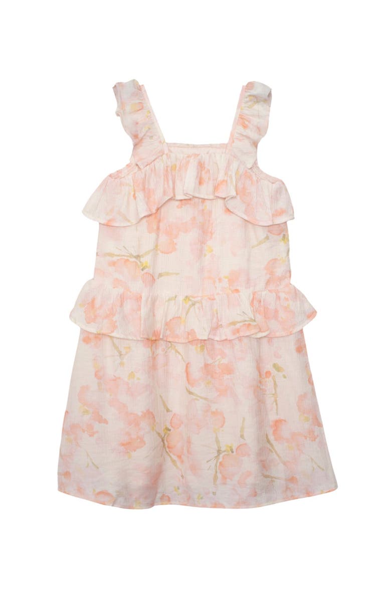 Isobella & Chloe Sundrop Floral Naturl Waist Dress, Alternate, color, Floral