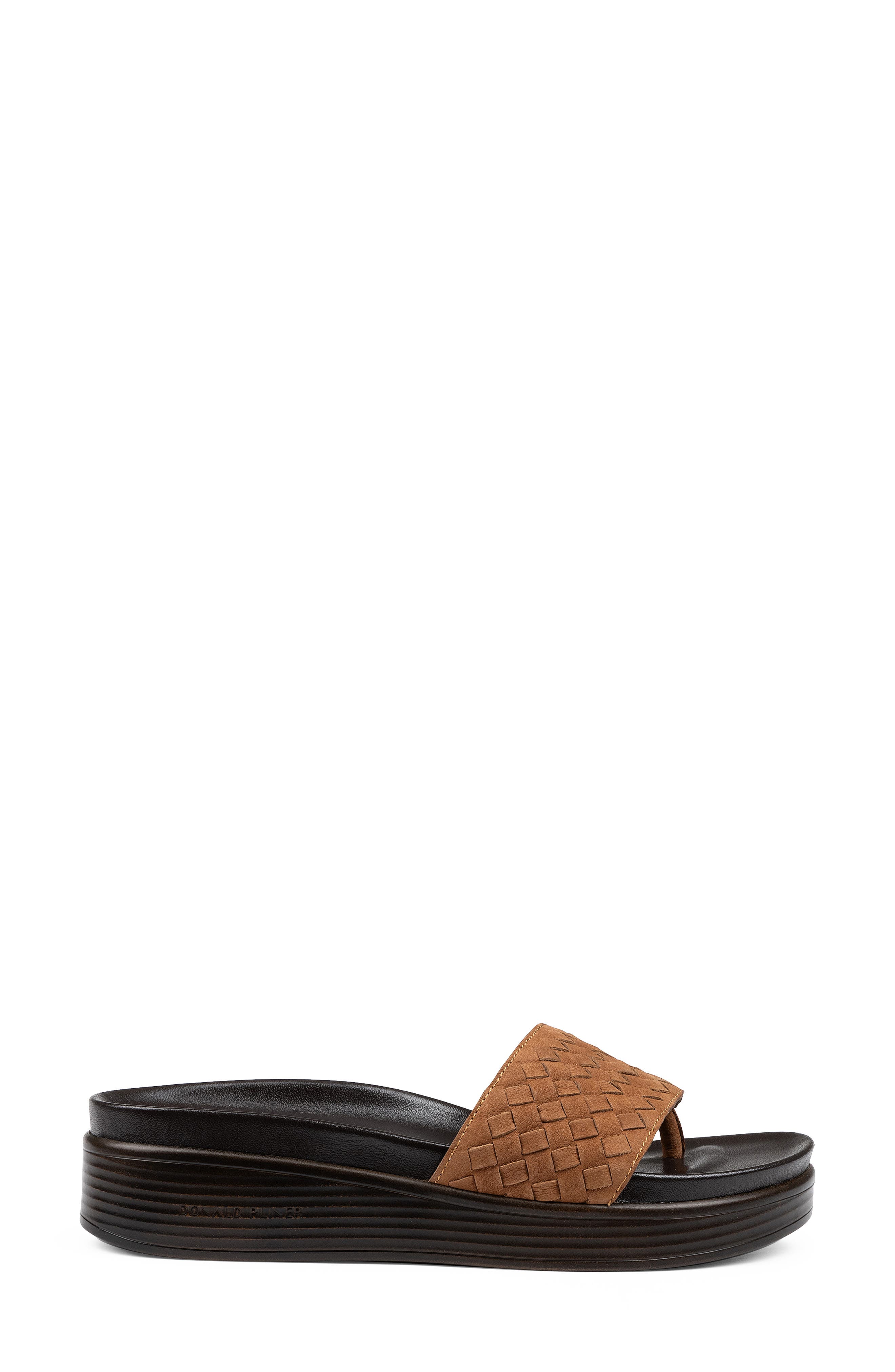 Fifi Platform Wedge Flip Flop, Alternate, color, TOAST