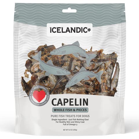 Icelandic+ Capelin Whole Fish & Pieces Dog Treats