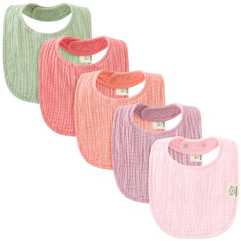 Lyra Muslin Drool Bibs