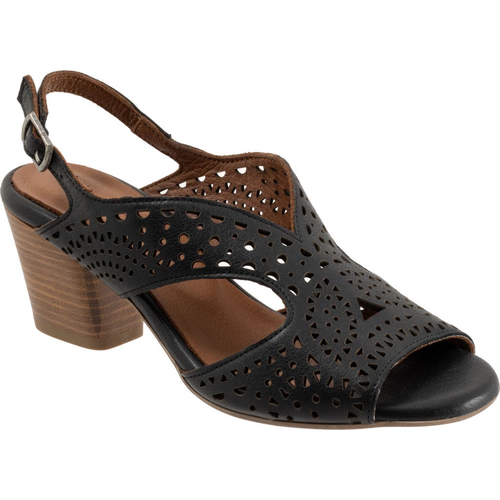 Bueno Caroline Slingback Sandal In Black