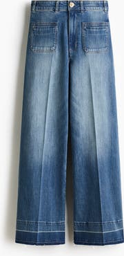 H&M Wide High Jeans