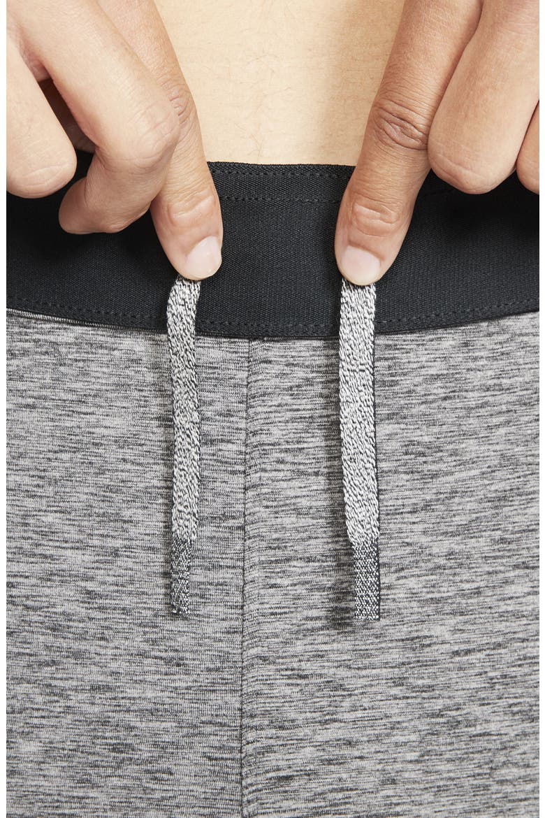 Transcend Dry Yoga Training Pants, Alternate, color, BLACK/ HEATHER/ BLACK