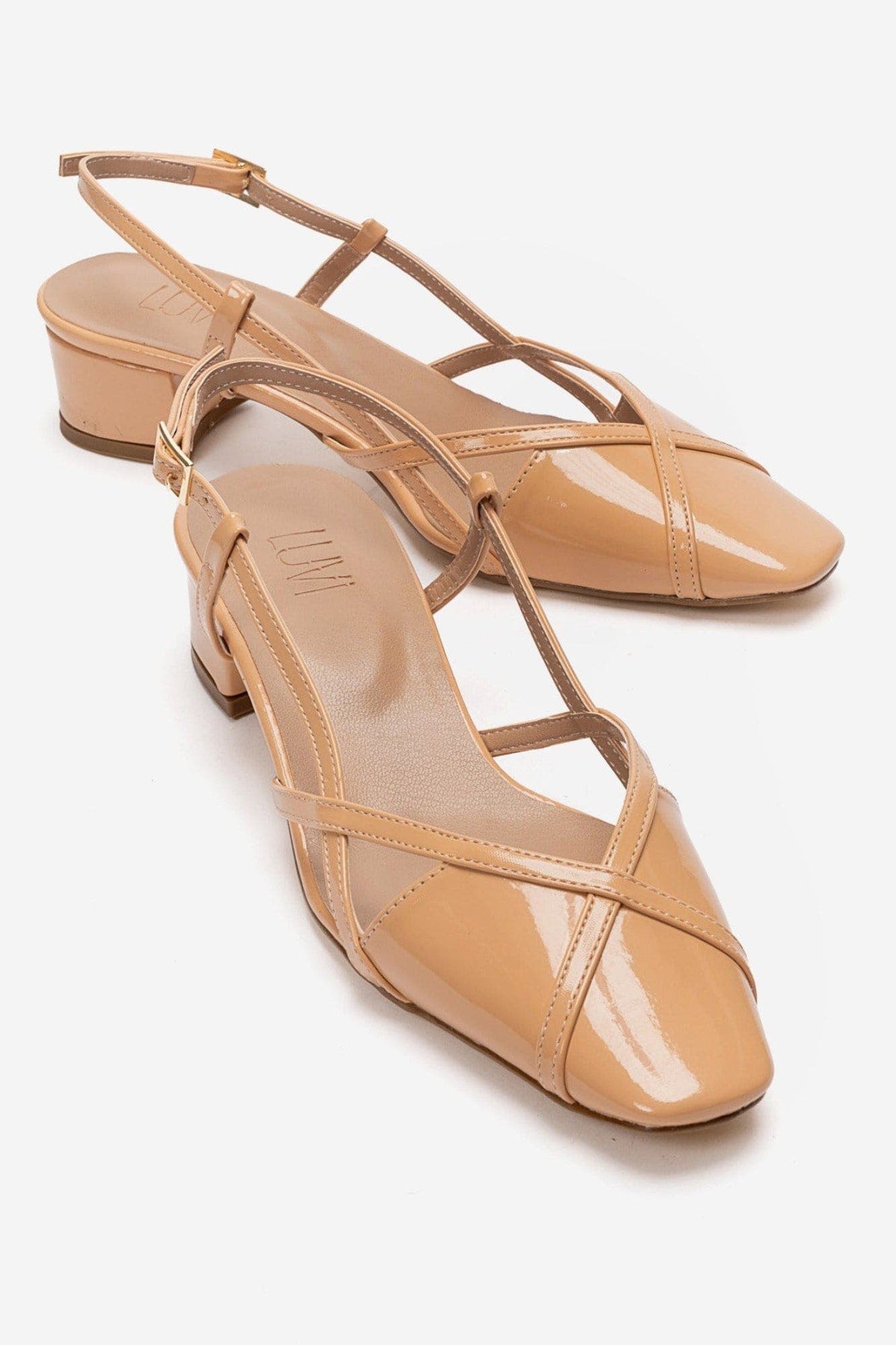 Dark Beige Patent
