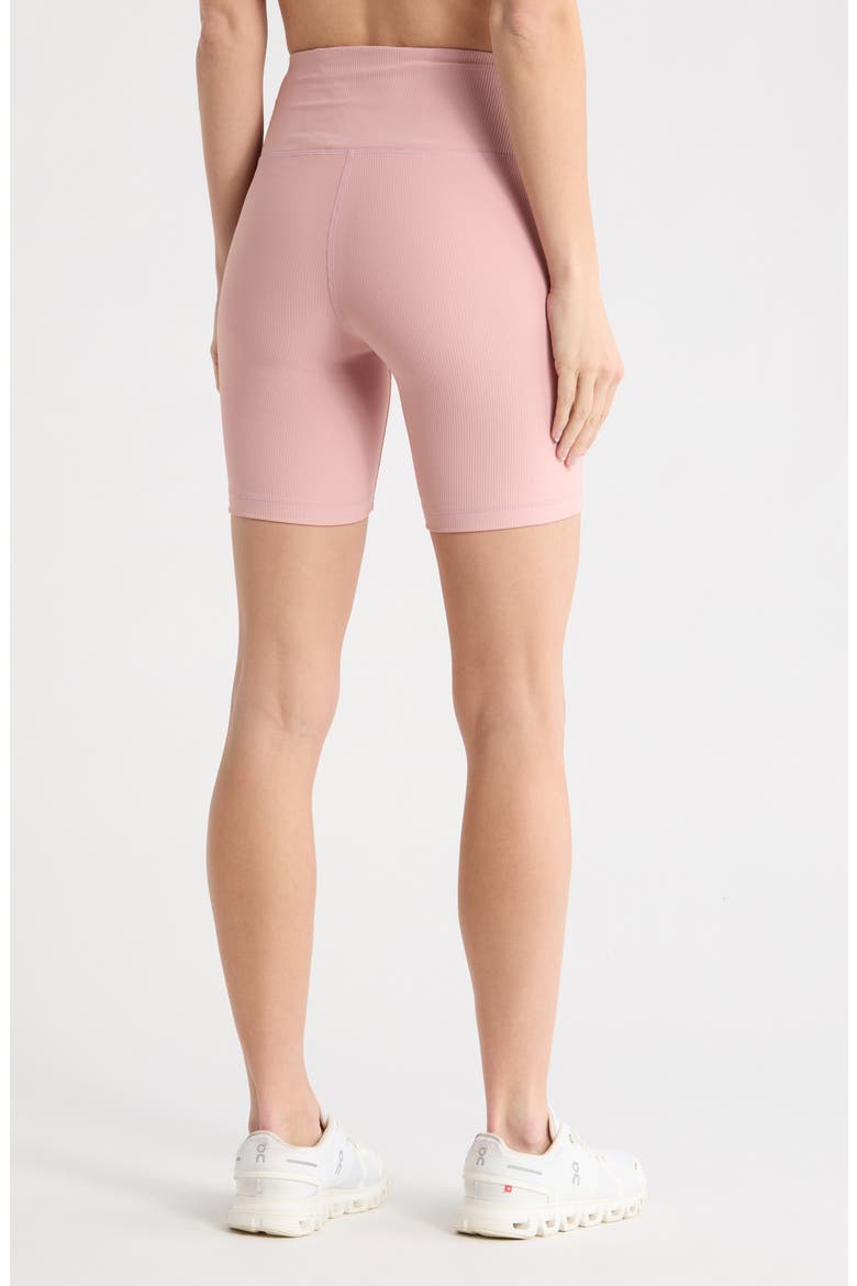 WonderLink Nola Rib Bike Shorts, Alternate, color, BLUSH SILK