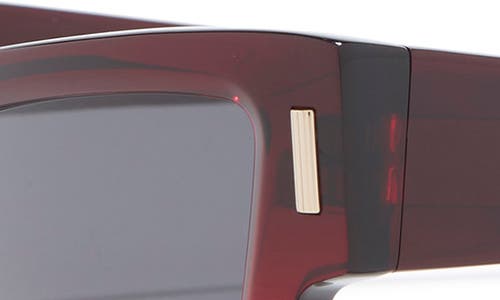 Ferragamo Rivets 53mm Modified Rectangular Sunglasses