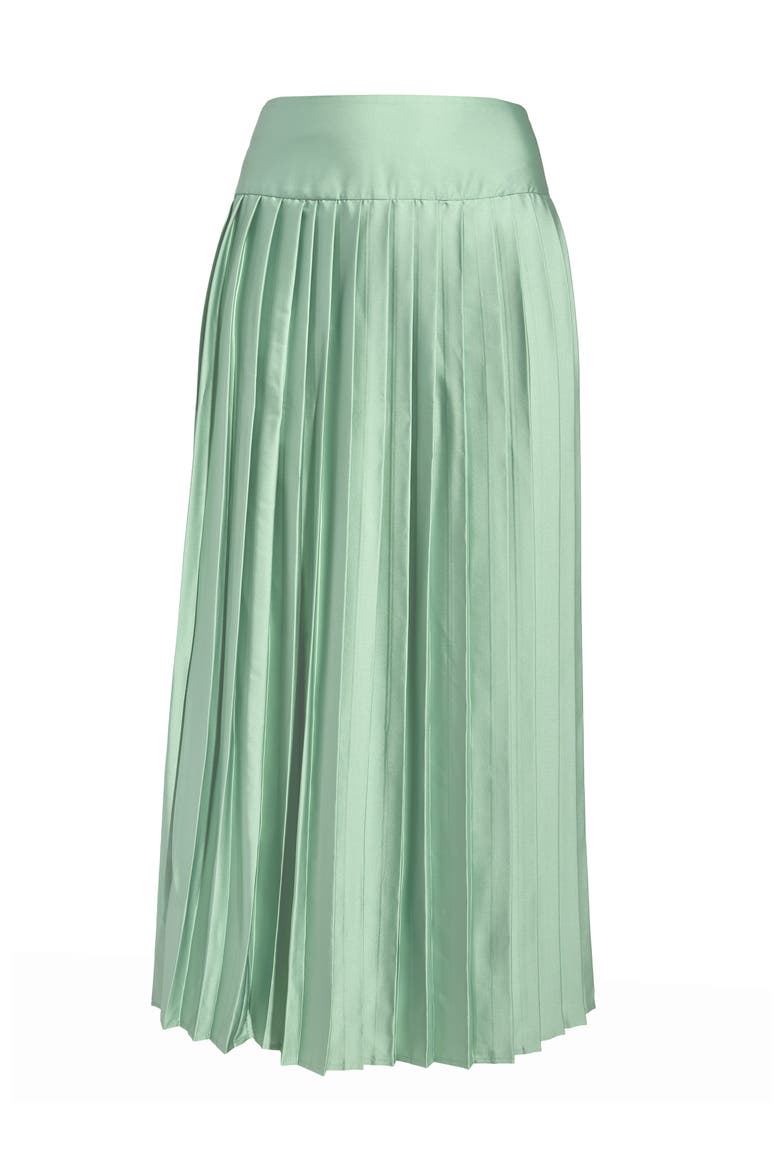 Matcha Pleated Skirt, Alternate, color, Matcha