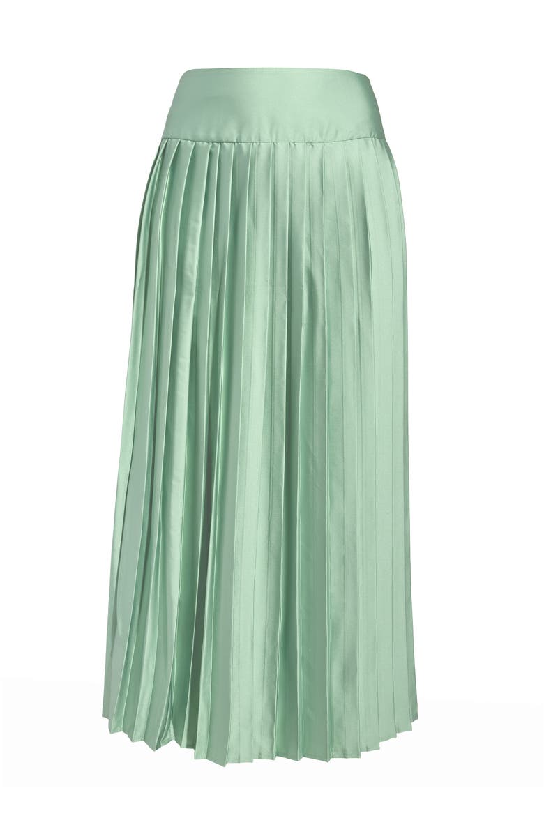 AS by DF Matcha Pleated Skirt, Alternate, color, Matcha