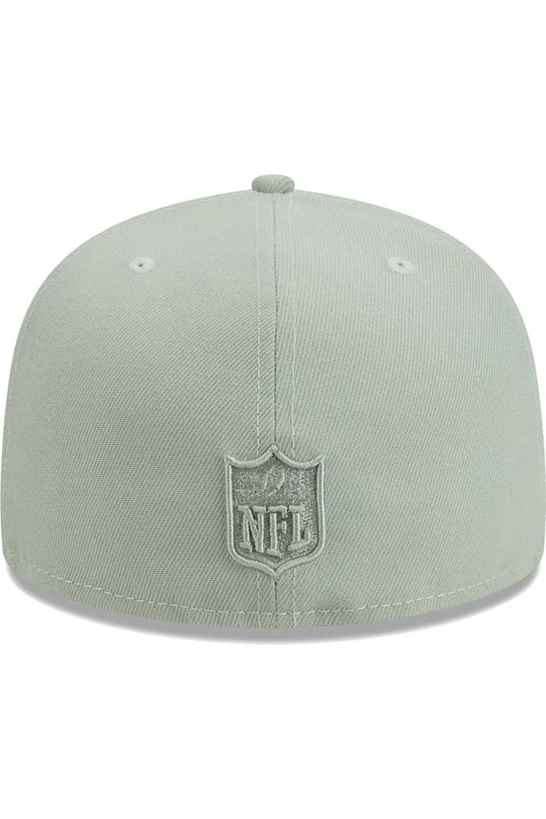 Men's New Era Green Las Vegas Raiders Color Pack 59FIFTY Fitted Hat, Alternate, color, Green