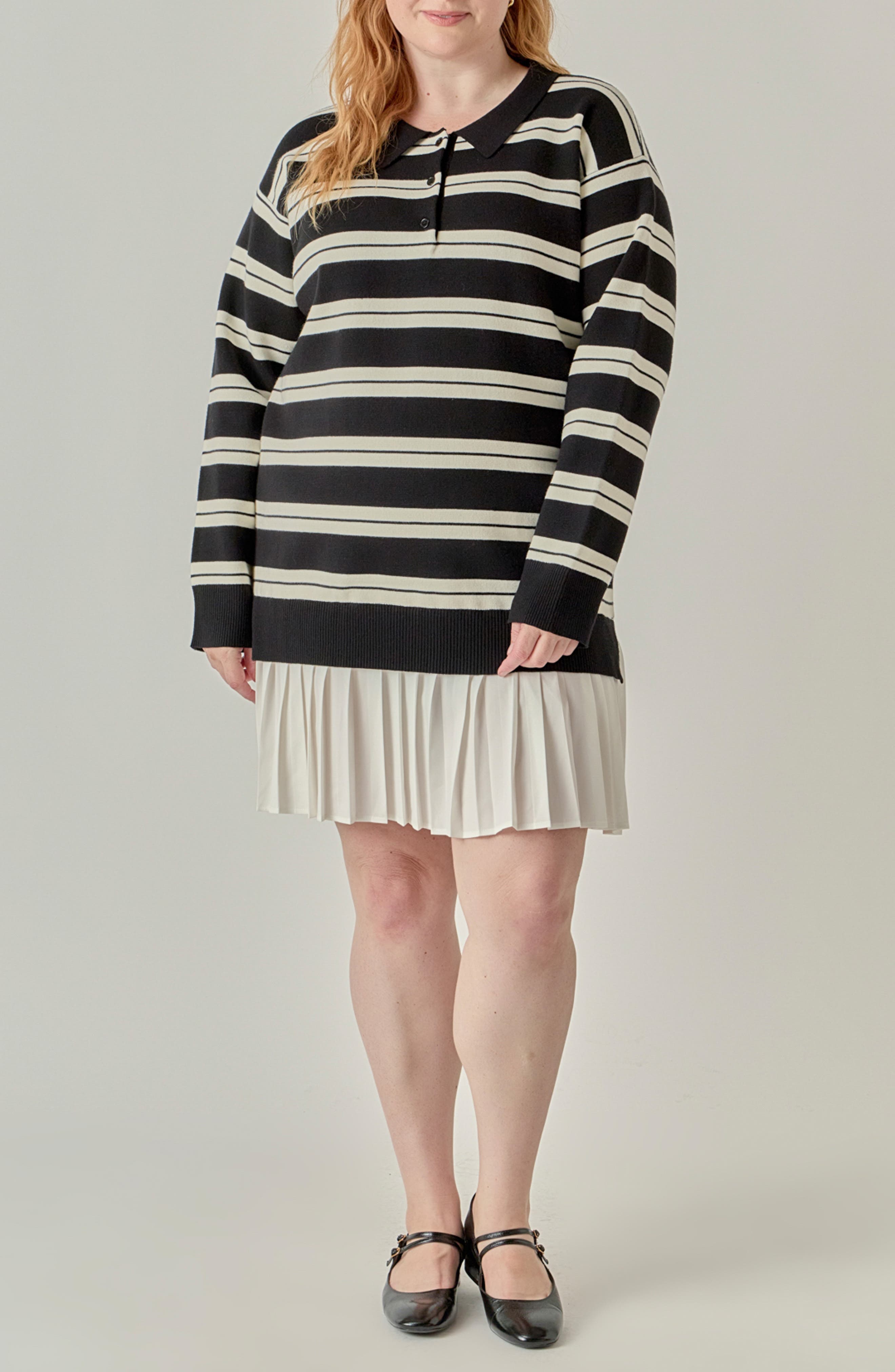 selected BLACK/ CREAM