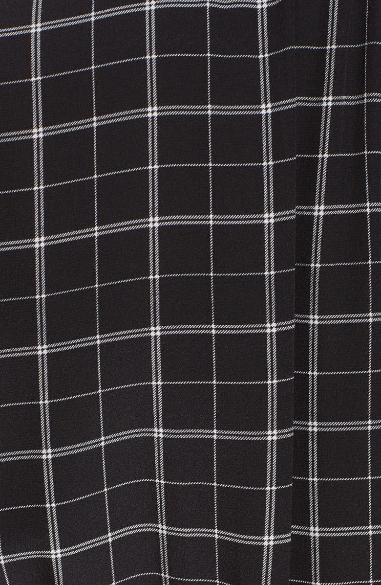 Rebecca Taylor Plaid Silk Jumpsuit, Alternate, color,