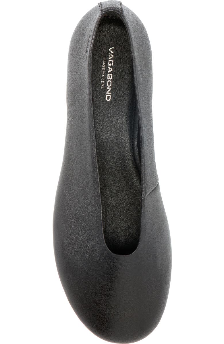 Vagabond Shoemakers Aleya Ballet Flat, Alternate, color, Black