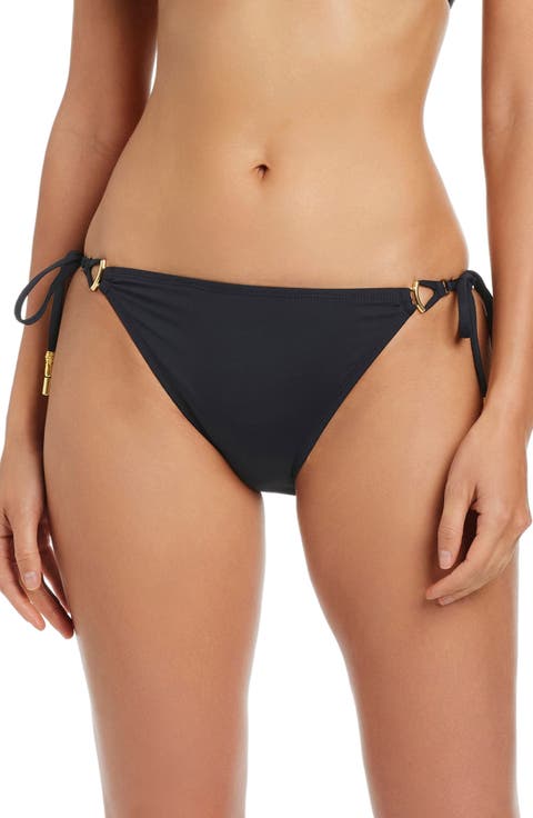 Side Tie Hipster Bikini Bottoms