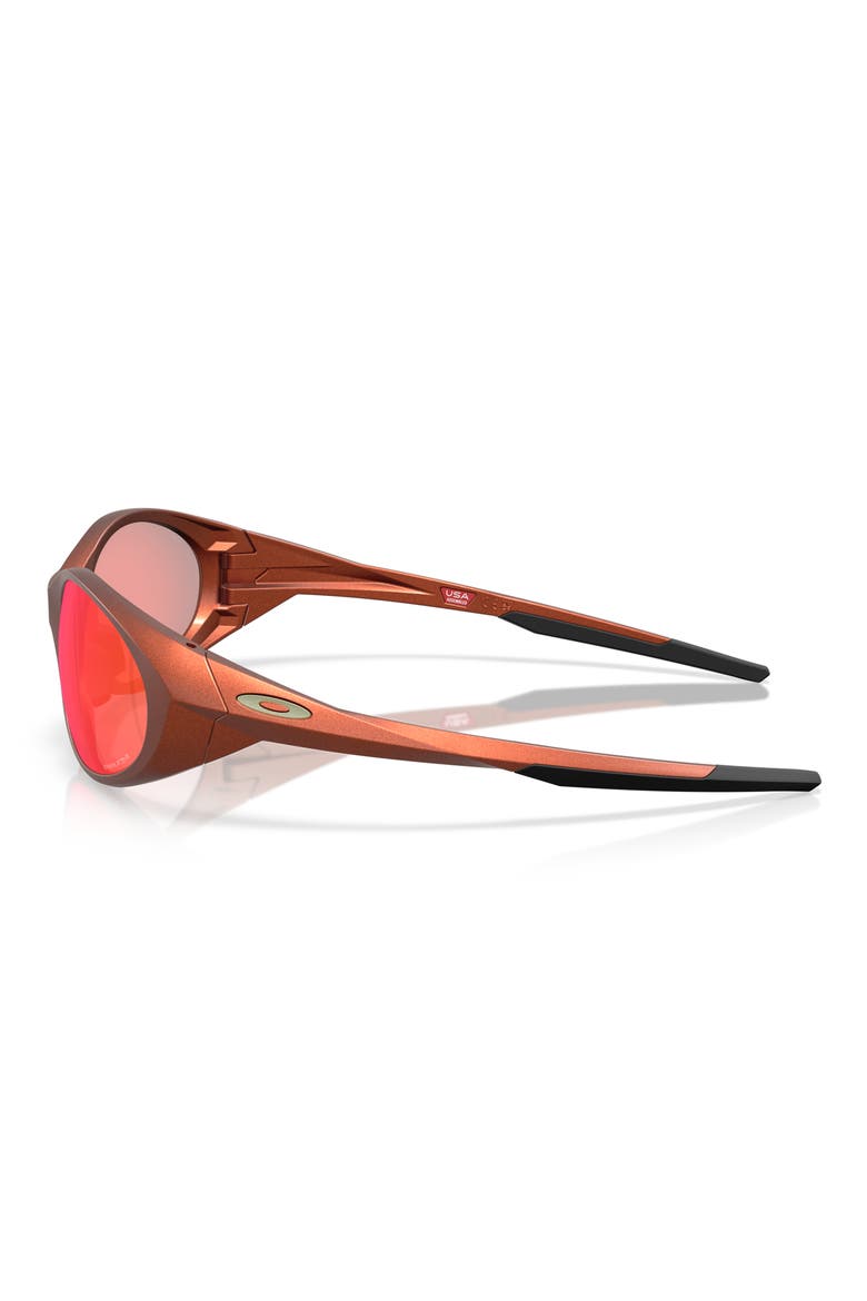 Eyejacket Redux 58mm Rectangular Sunglasses, Alternate, color, FIRE ORANGE / PRIZM
