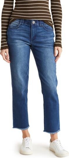Ab Technology High Rise Slim Straight Jeans