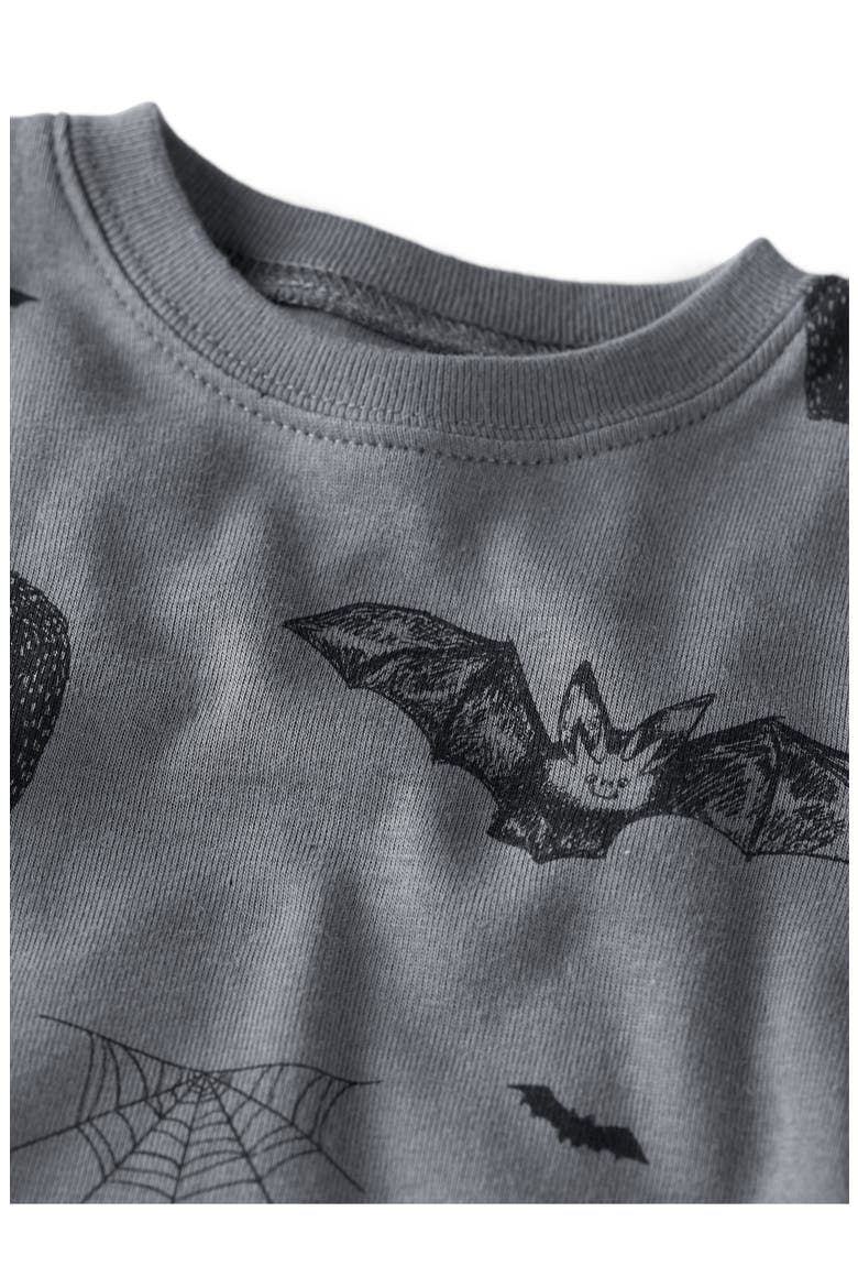 Printed Fitted Two-Piece Organic Cotton Pajamas, Alternate, color, LP SPOOKY