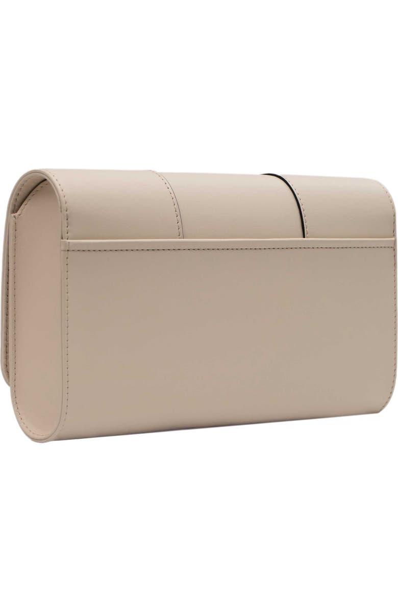 PERRIN PARIS La Corsette Clutch, Alternate, color, Crème / Black