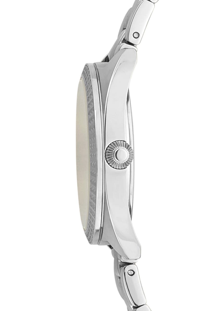 Roberto Cavalli Mother-of-Pearl Bracelet Watch, 30mm, Alternate, color,