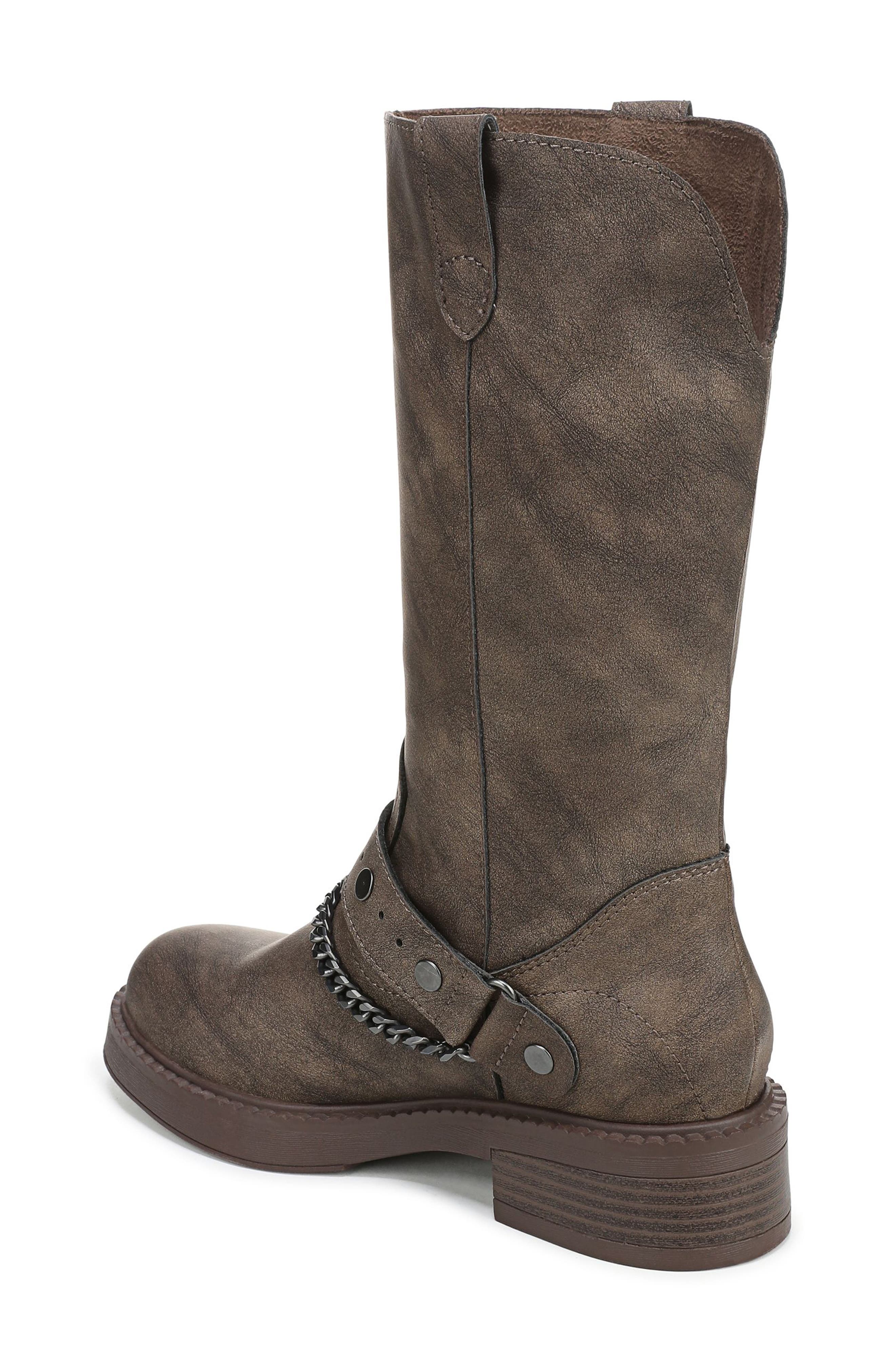 Blowfish Malibu Verona 2 Boot, Alternate, color, Dark Brown Faux Leather