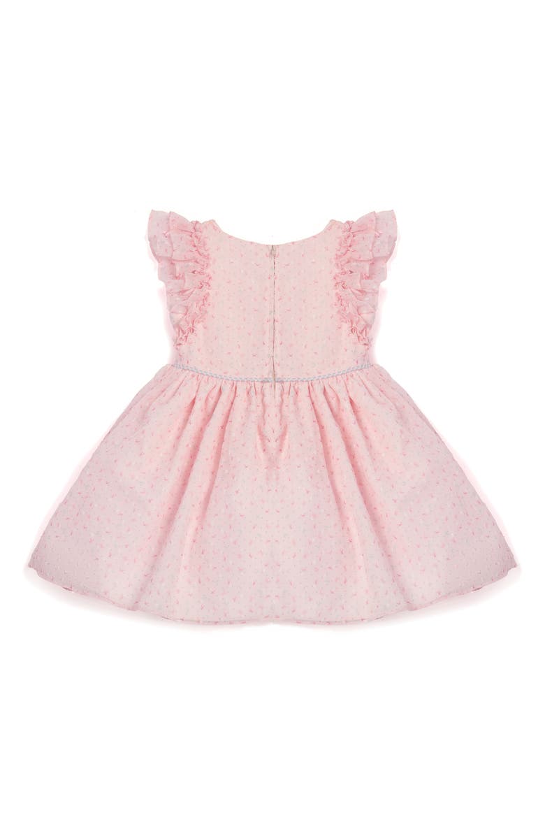 Pippa & Julie Kids' Bow Ruffle Dress, Alternate, color, Pink