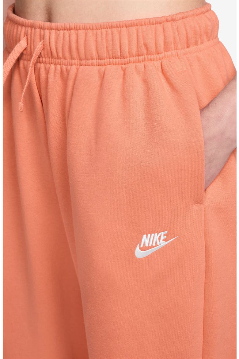 Sportswear Club Fleece Sweatpants, Alternate, color, CRIMSON BLISS/ WHITE