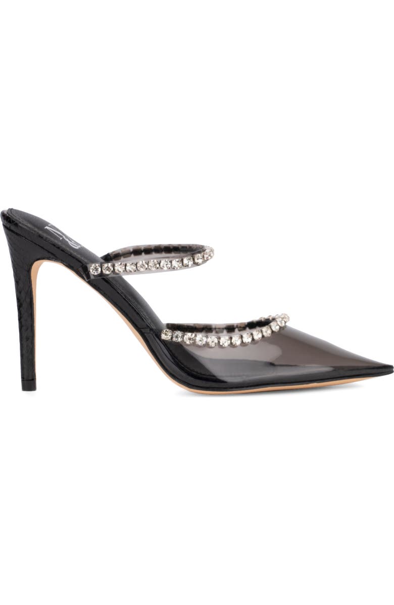 NEW YORK AND COMPANY Fatima Crystal Embellished Lucite Pump, Alternate, color,
