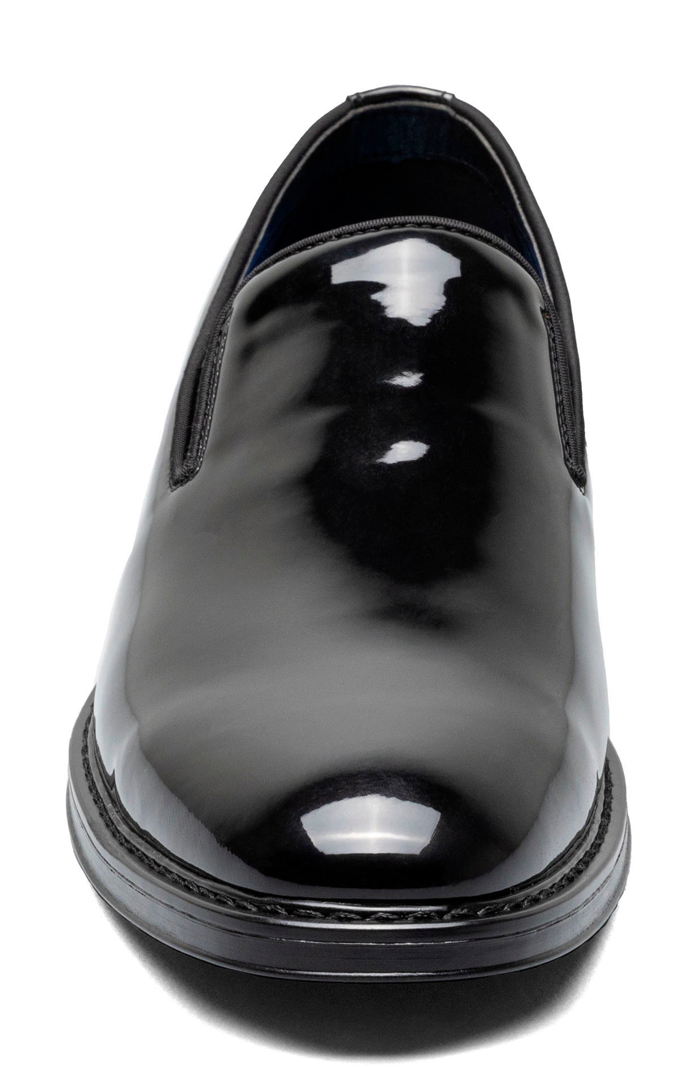 NUNN BUSH Centro Flex Formal Loafer - Wide Width Available, Alternate, color, Black Patent