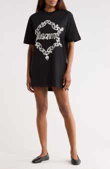 AllSaints Scattered Logo T-Shirt Dress