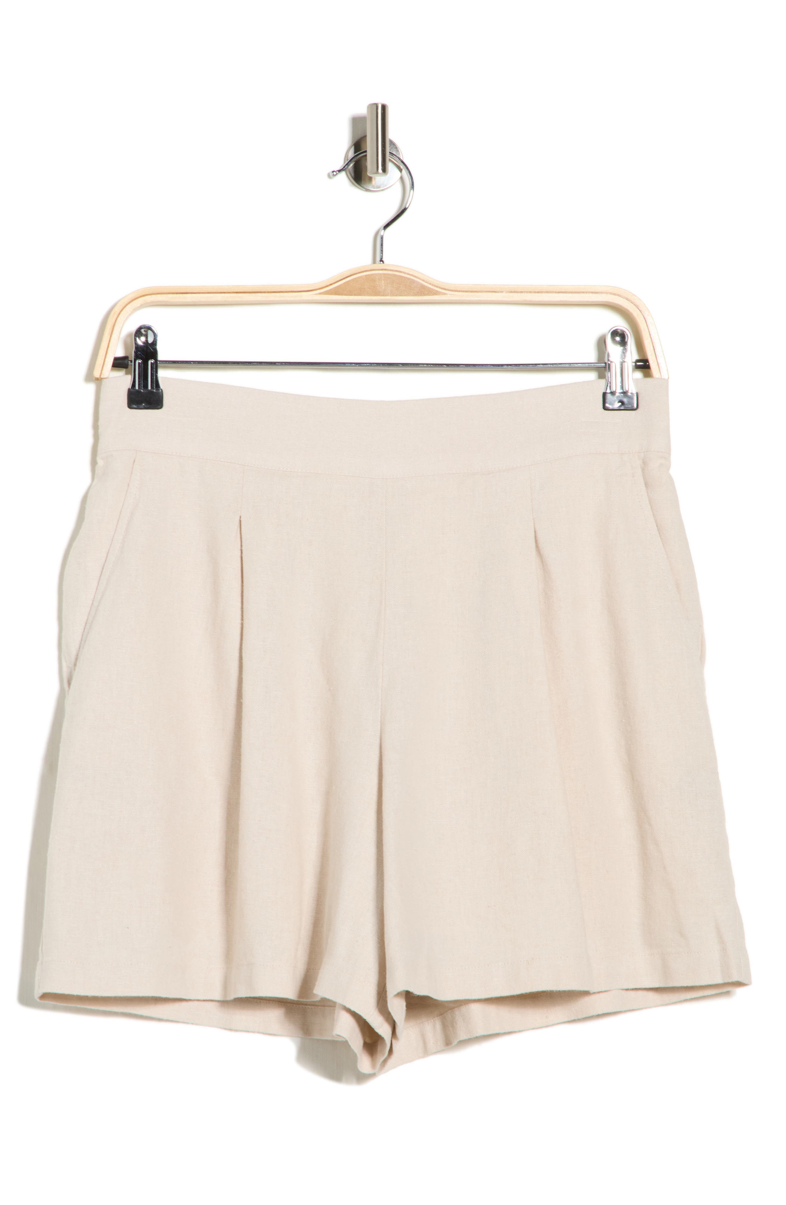Linen Blend Shorts - image 3