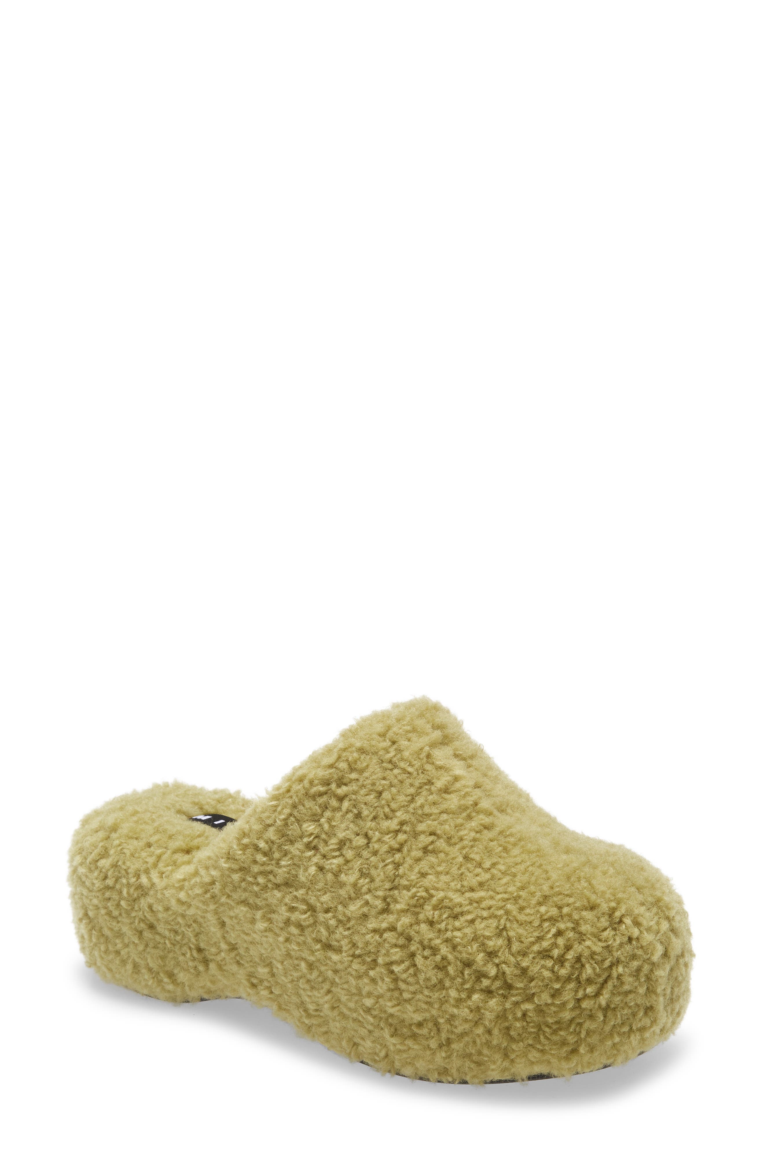 Simon Miller Faux Shearling Bubble Clog, Main, color, 