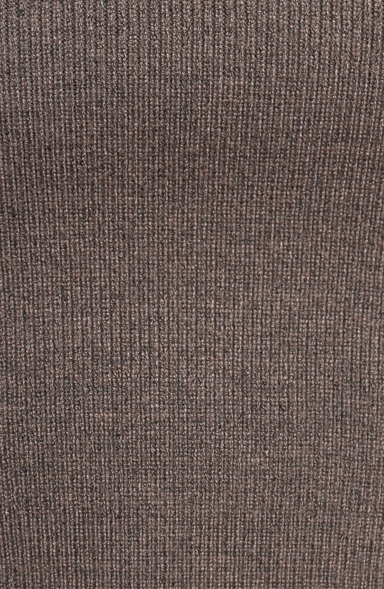 Petal & Pup Ayers Long Sleeve Rib Top & Wide Leg Pants, Alternate, color, Charcoal Grey