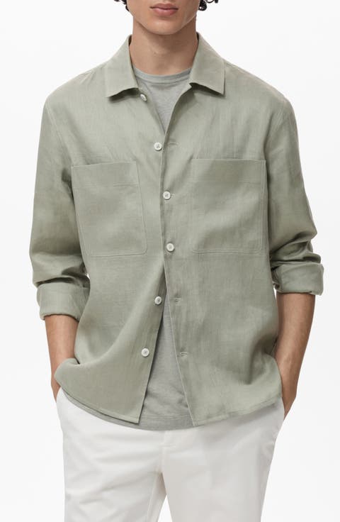 Lightweight Linen Overshirt