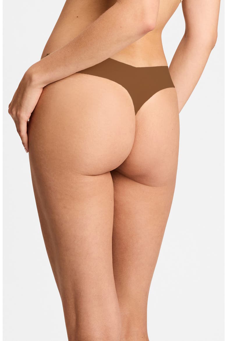 Microfiber Assorted 3-Pack Thongs, Alternate, color, MULTI COLORED OR PACK