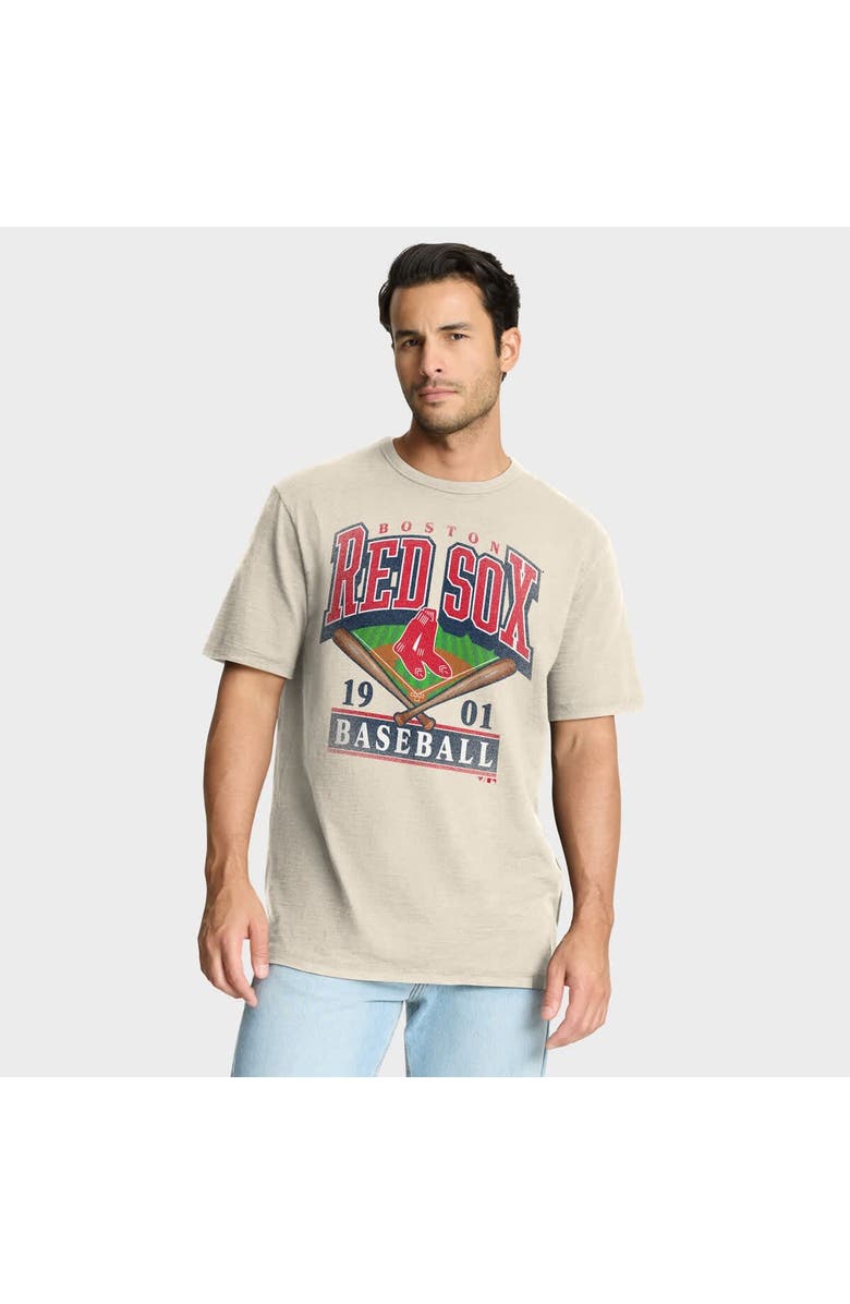 FANATICS Men's Fanatics Tan Boston Red Sox Stadium Slub T-Shirt, Main, color, Tan