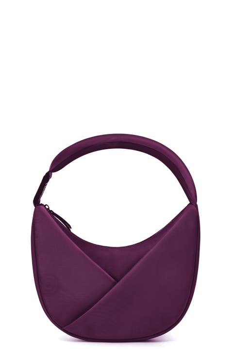 Origami Crescent Handbag Crossbody Bag For Women