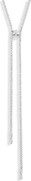 Nordstrom Cubic Zirconia Knotted Y Necklace