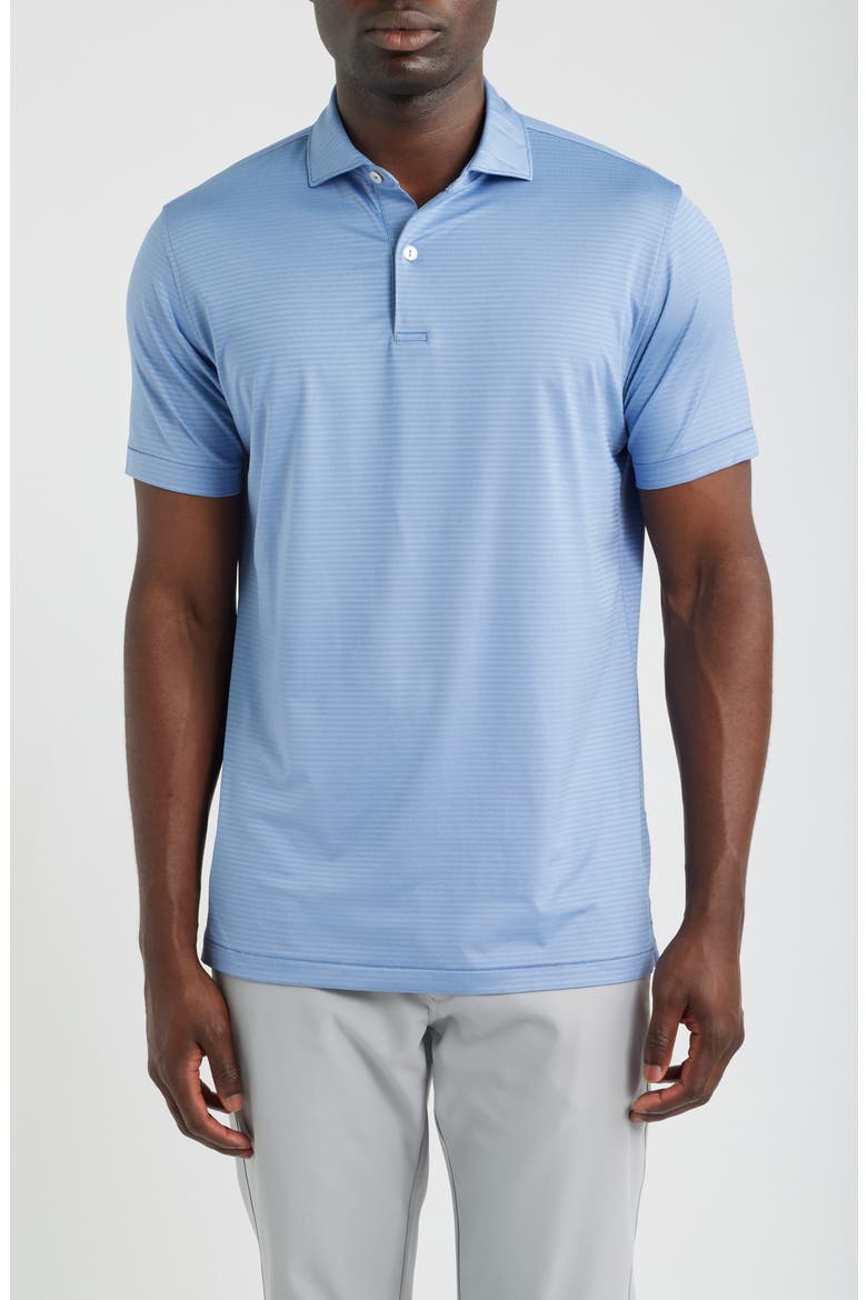 Crown Crafted Empire Performance Polo, Main, color, WINDY BLUE