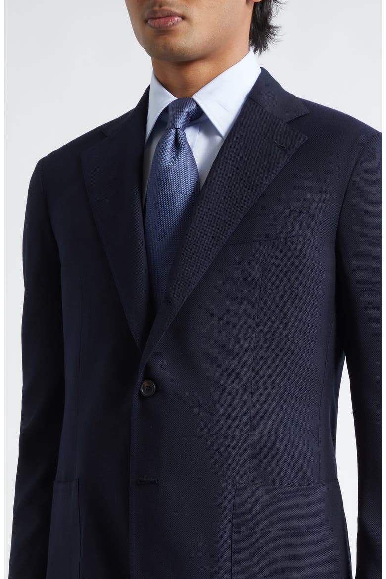 Hopsack Jacket, Alternate, color, NAVY