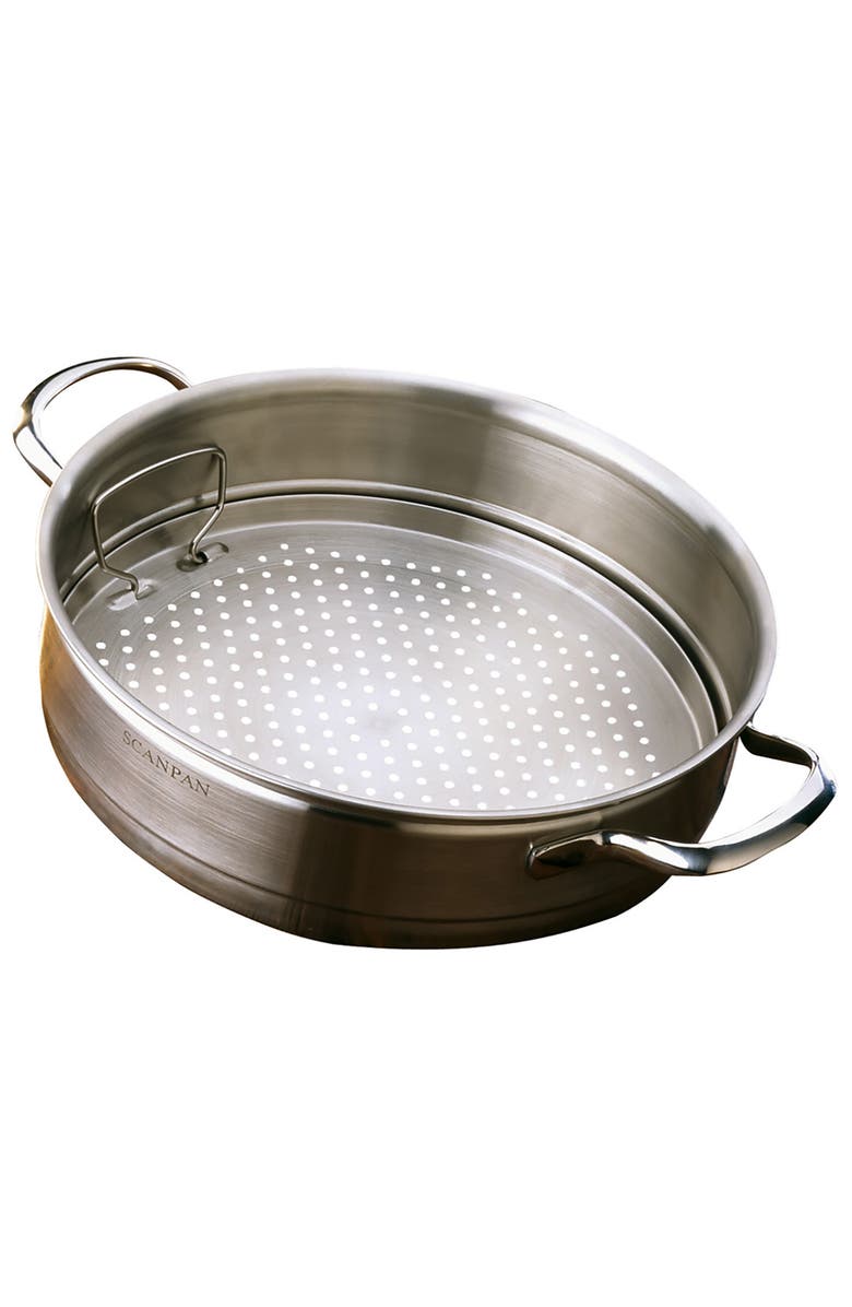 Scanpan Classic 10.25 Inch Stack & Steam, Stainless, Main, color, Silver