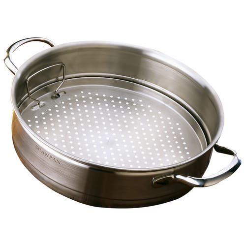 Scanpan Classic 10.25 Inch Stack & Steam, Stainless In Metallic