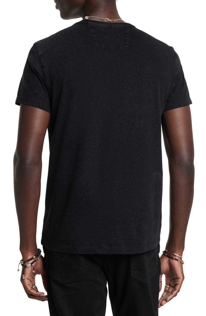 John Varvatos Peace Embellished Organic Cotton T-Shirt, Alternate, color, 