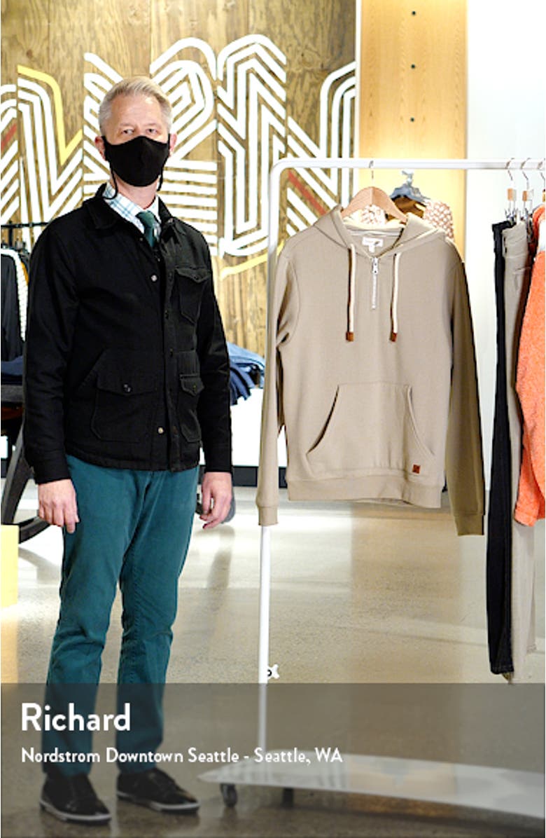 Slater Quarter Zip Hoodie, sales video thumbnail