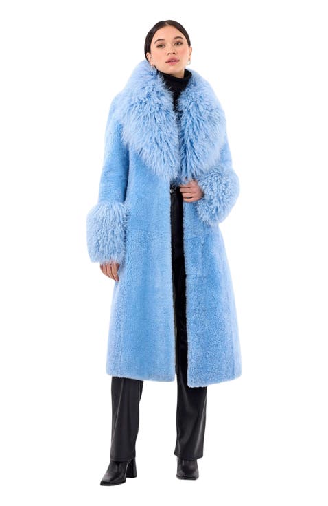 Genuine Shearling Short Coat