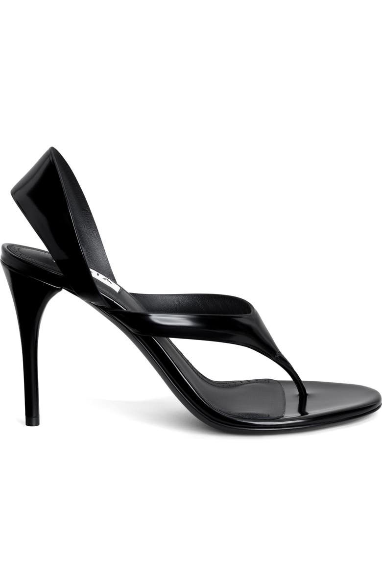 Alaïa Infradito Slingback Sandal, Alternate, color,