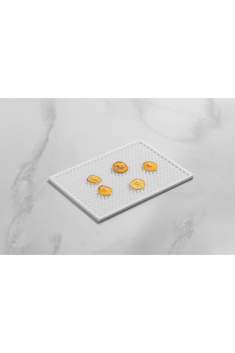White Silicone Bar Mat, 12x18", Alternate, color, White