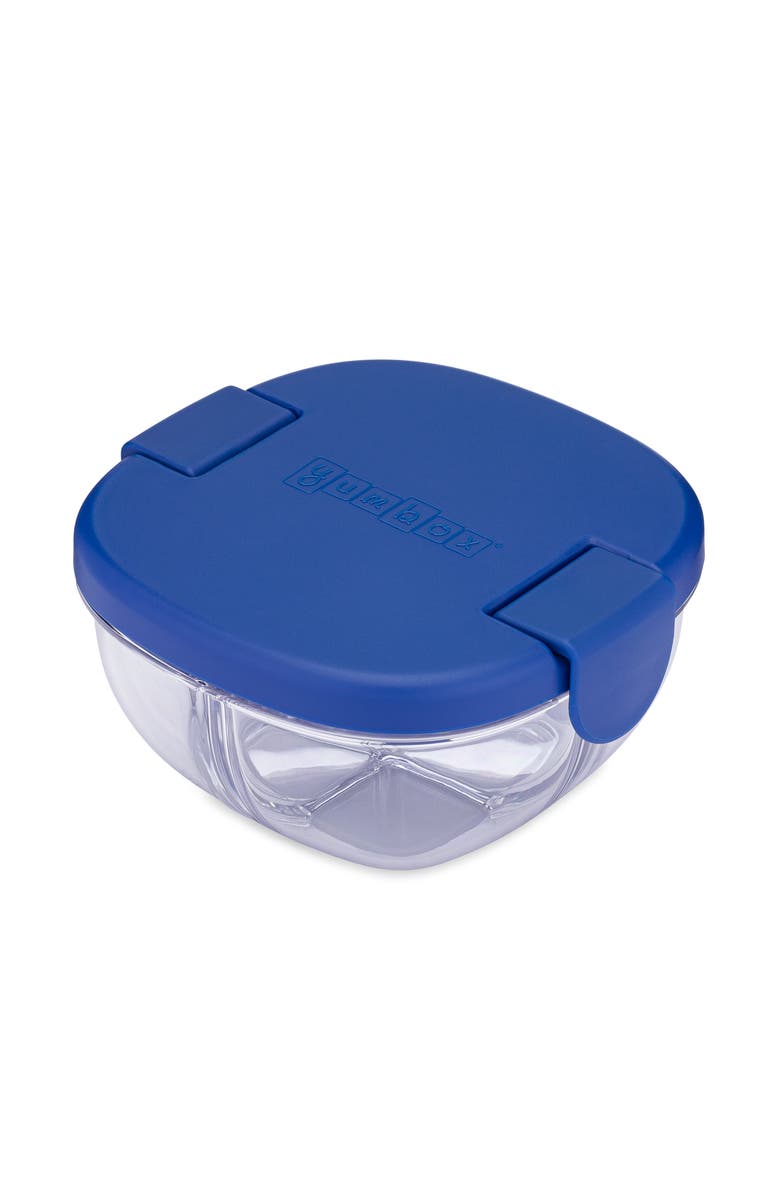 Yumbox Snack Bowl with Leakproof lid, Alternate, color, Navy Blue